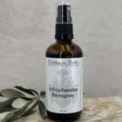 Erfrischendes Beinspray